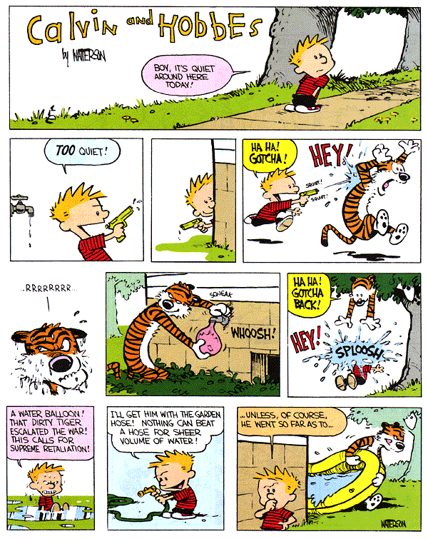 Calvin and Hobbes